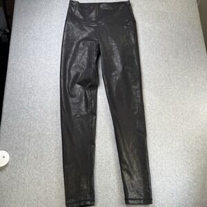 OFFLINE by Aerie Black Metallic High Rise Leggings Women's M